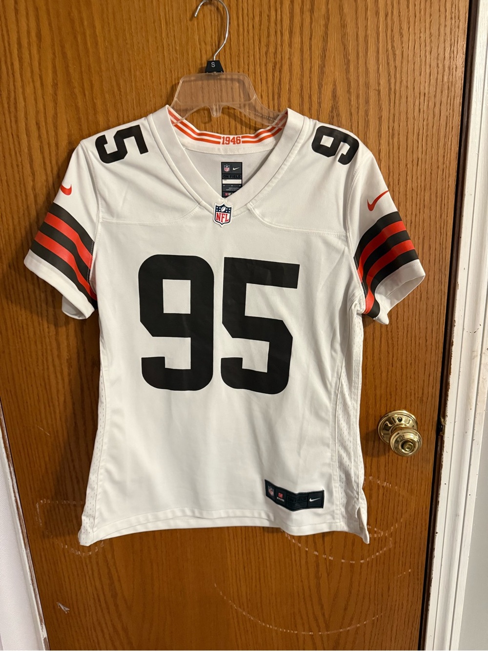Cleveland Browns #95 Myles Garrett NFL Jersey